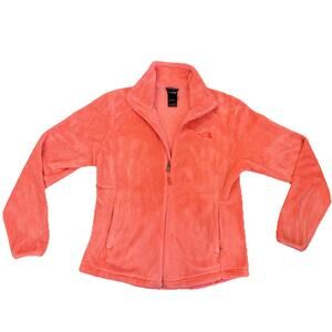 The North Face Womens Osito Full Zip Jacket Aura Coral Never Stop Explorer M